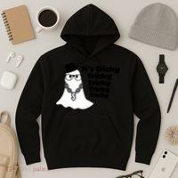 Its Tricky Tricky Tricky Ghost Boo Its Tricky Halloween Hoodie thumb 3