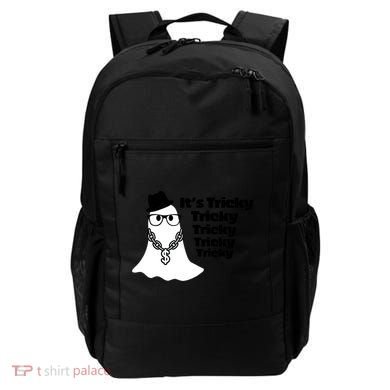 Its Tricky Tricky Tricky Ghost Boo Its Tricky Halloween Backpack