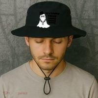 Its Tricky Tricky Tricky Ghost Boo Its Tricky Halloween Bucket Hat thumb 2
