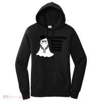 Its Tricky Tricky Tricky Ghost Boo Its Tricky Halloween Women's Hoodie thumb 0