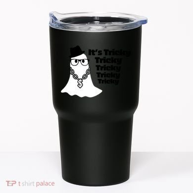 Its Tricky Tricky Tricky Ghost Boo Its Tricky Halloween Tumbler