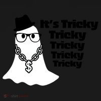 Its Tricky Tricky Tricky Ghost Boo Its Tricky Halloween Women's Long Sleeve Shirt thumb 2