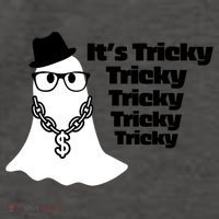 Its Tricky Tricky Tricky Ghost Boo Its Tricky Halloween Vector Backpack thumb 2