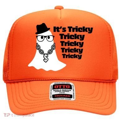 Its Tricky Tricky Tricky Ghost Boo Its Tricky Halloween Hat
