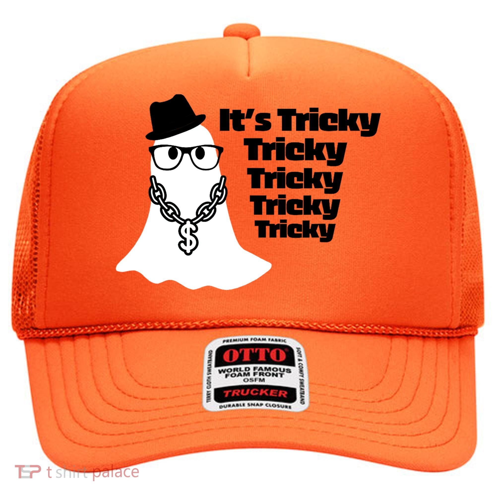 Its Tricky Tricky Tricky Ghost Boo Its Tricky Halloween Hat