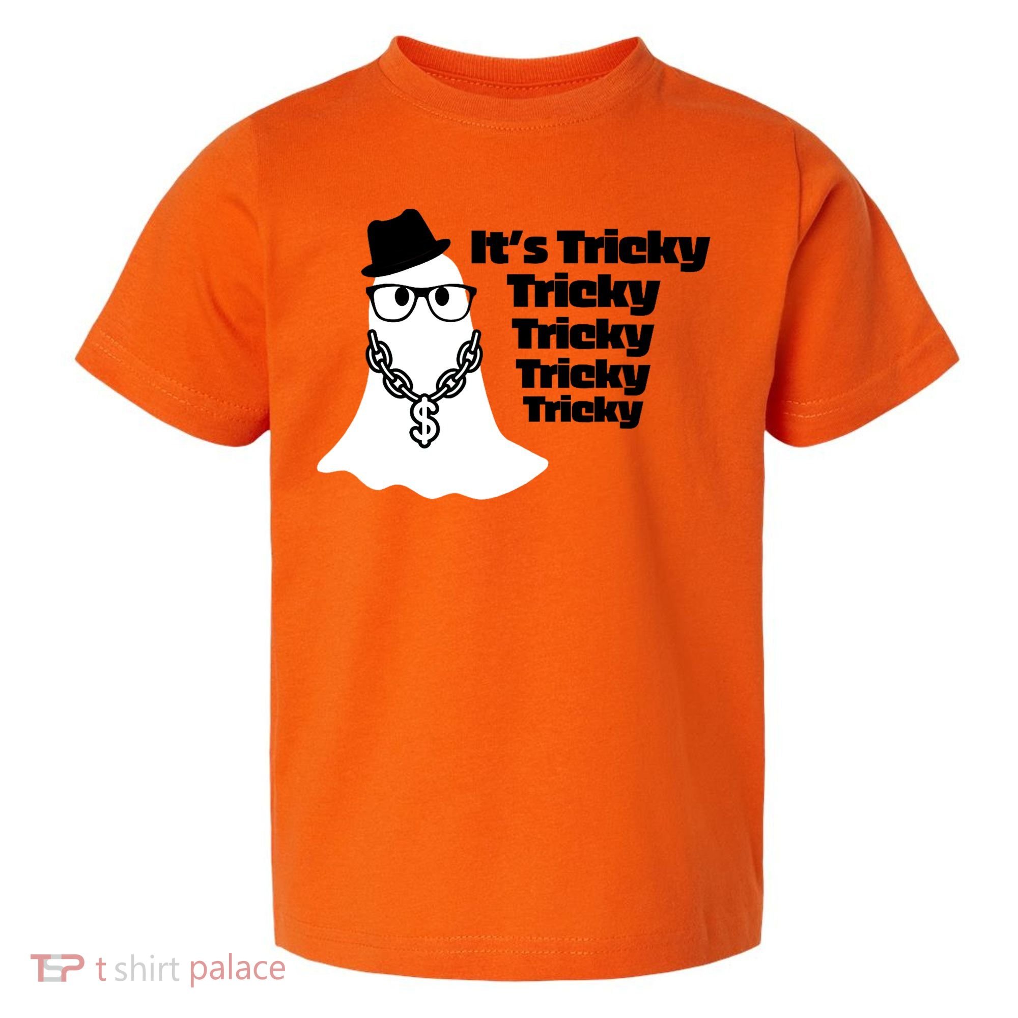 Its Tricky Tricky Tricky Ghost Boo Its Tricky Halloween Toddler T-Shirt