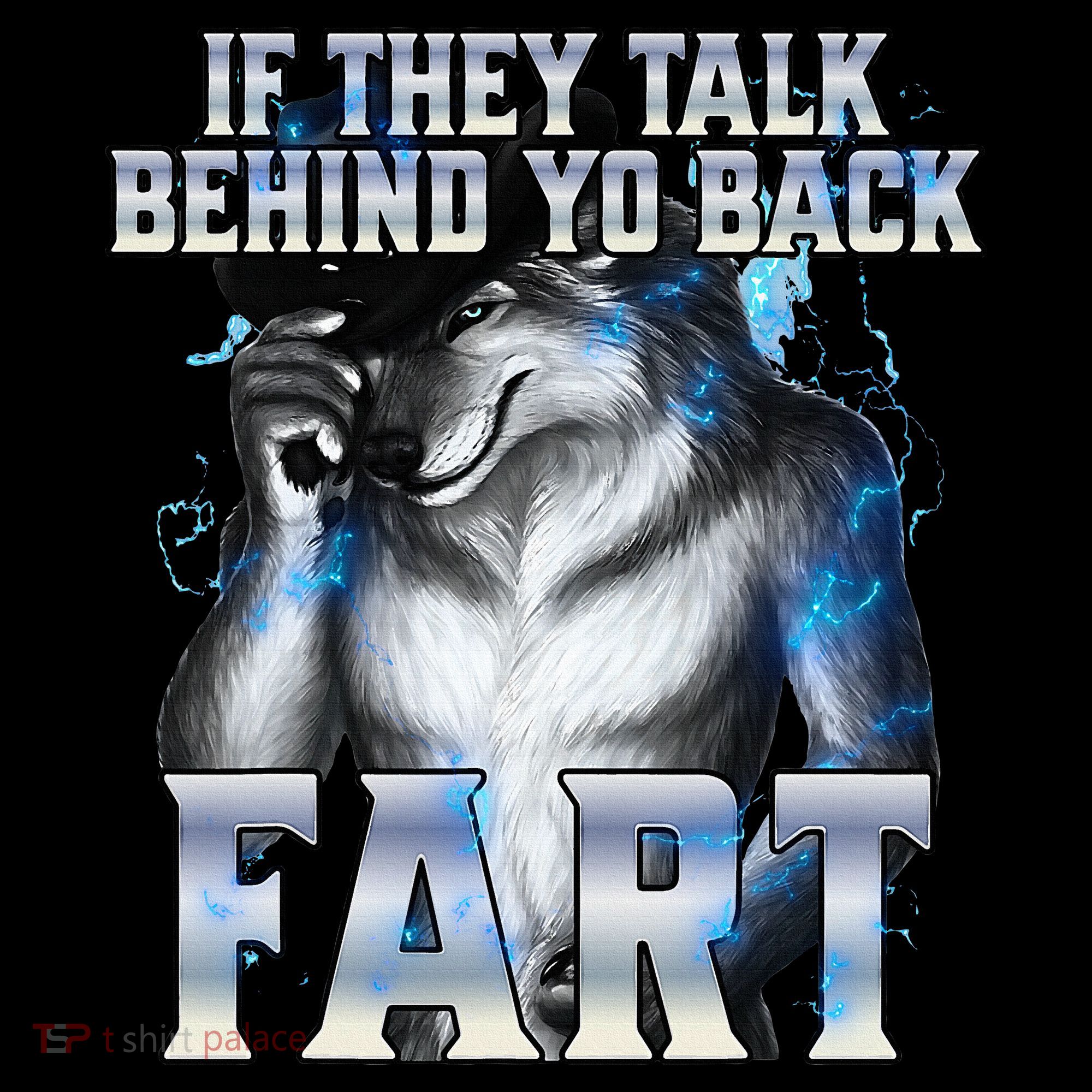 If They Talk Behind Your Back Fart Women's Hoodie