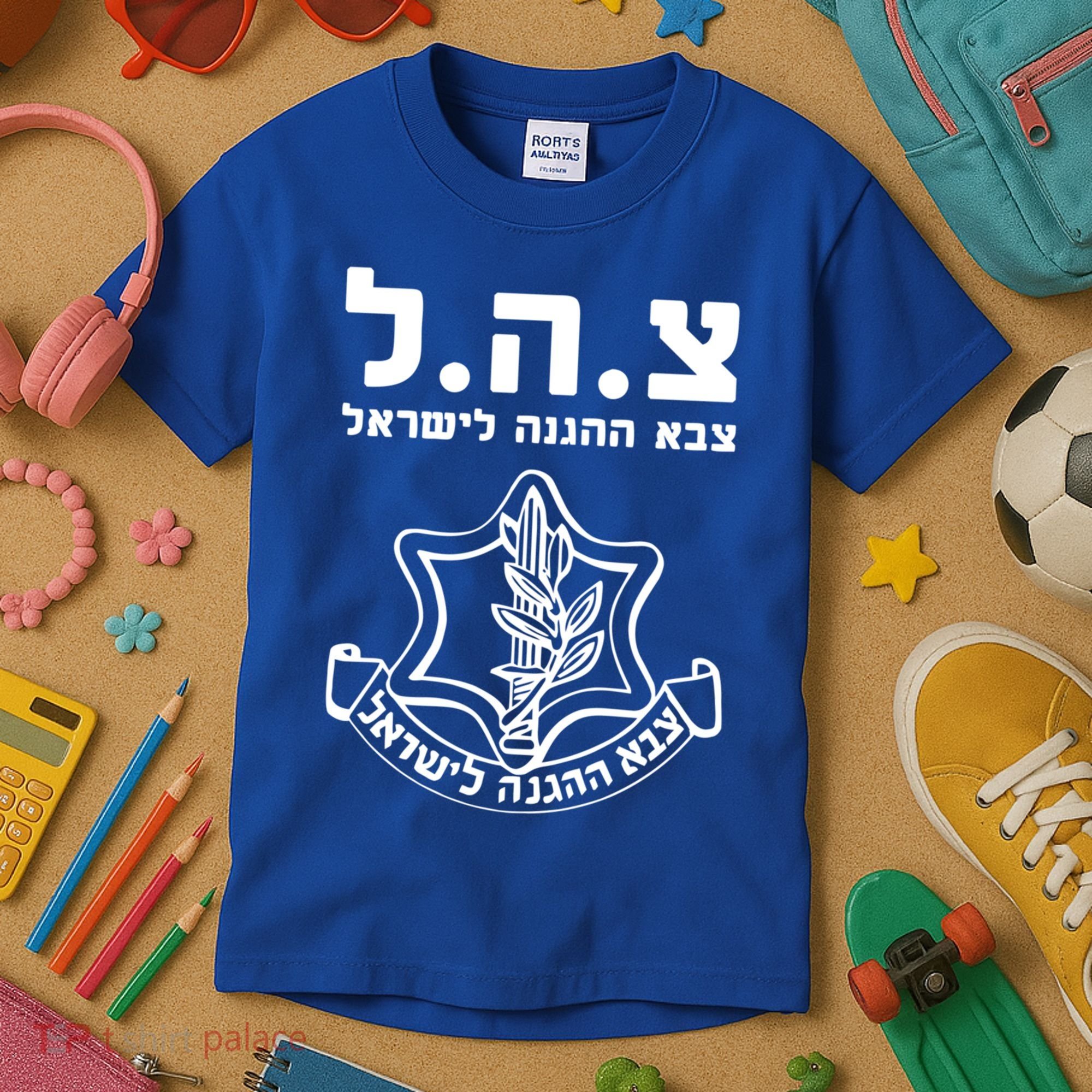 Idf Tzahal Tees Israel Defense Forces Gift Kids T-Shirt