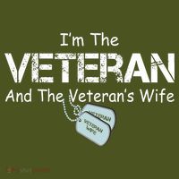 I'm The Veteran And The Veteran's Wife Veterans Day T-Shirt thumb 7