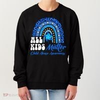 I'm Their Voice Pinwheel Child Abuse Prevention Awareness Women's Sweatshirt thumb 0