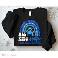 I'm Their Voice Pinwheel Child Abuse Prevention Awareness Sweatshirt thumb 2