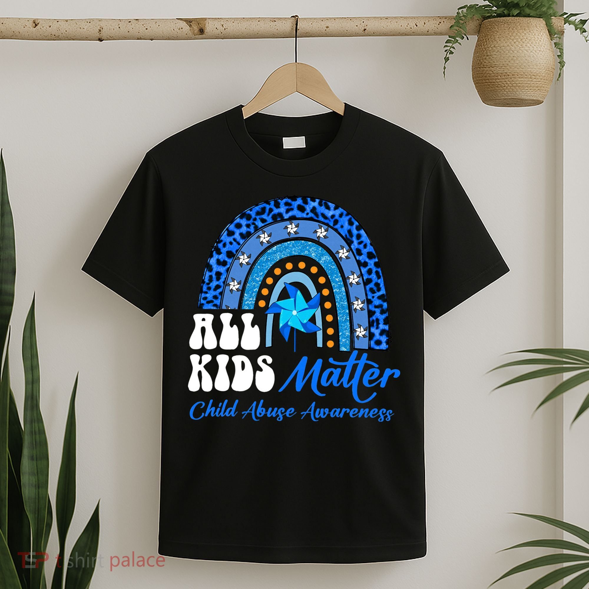 I'm Their Voice Pinwheel Child Abuse Prevention Awareness T-Shirt