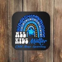 I'm Their Voice Pinwheel Child Abuse Prevention Awareness Coaster thumb 0