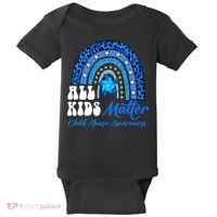 I'm Their Voice Pinwheel Child Abuse Prevention Awareness Baby Bodysuit thumb 0