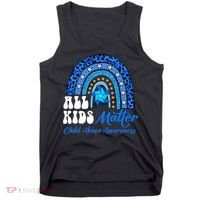 I'm Their Voice Pinwheel Child Abuse Prevention Awareness Tank Top thumb 0
