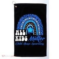 I'm Their Voice Pinwheel Child Abuse Prevention Awareness Golf Towel thumb 0