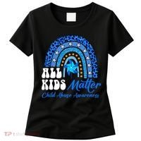 I'm Their Voice Pinwheel Child Abuse Prevention Awareness Women's T-Shirt thumb 0