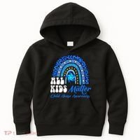 I'm Their Voice Pinwheel Child Abuse Prevention Awareness Kids Hoodie thumb 0