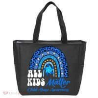 I'm Their Voice Pinwheel Child Abuse Prevention Awareness Tote Bag thumb 0