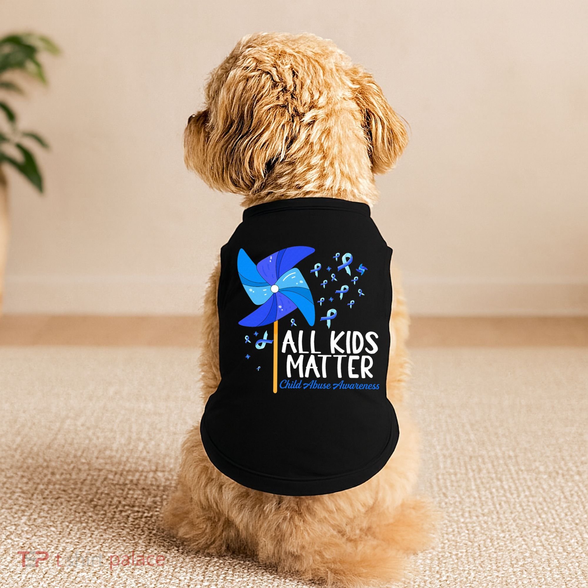 Im Their Voice Stop Child Abuse Prevention Awareness Month Doggie Tank