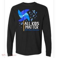 Im Their Voice Stop Child Abuse Prevention Awareness Month Comfort Colors Heavyweight Long Sleeve T-Shirt thumb 0