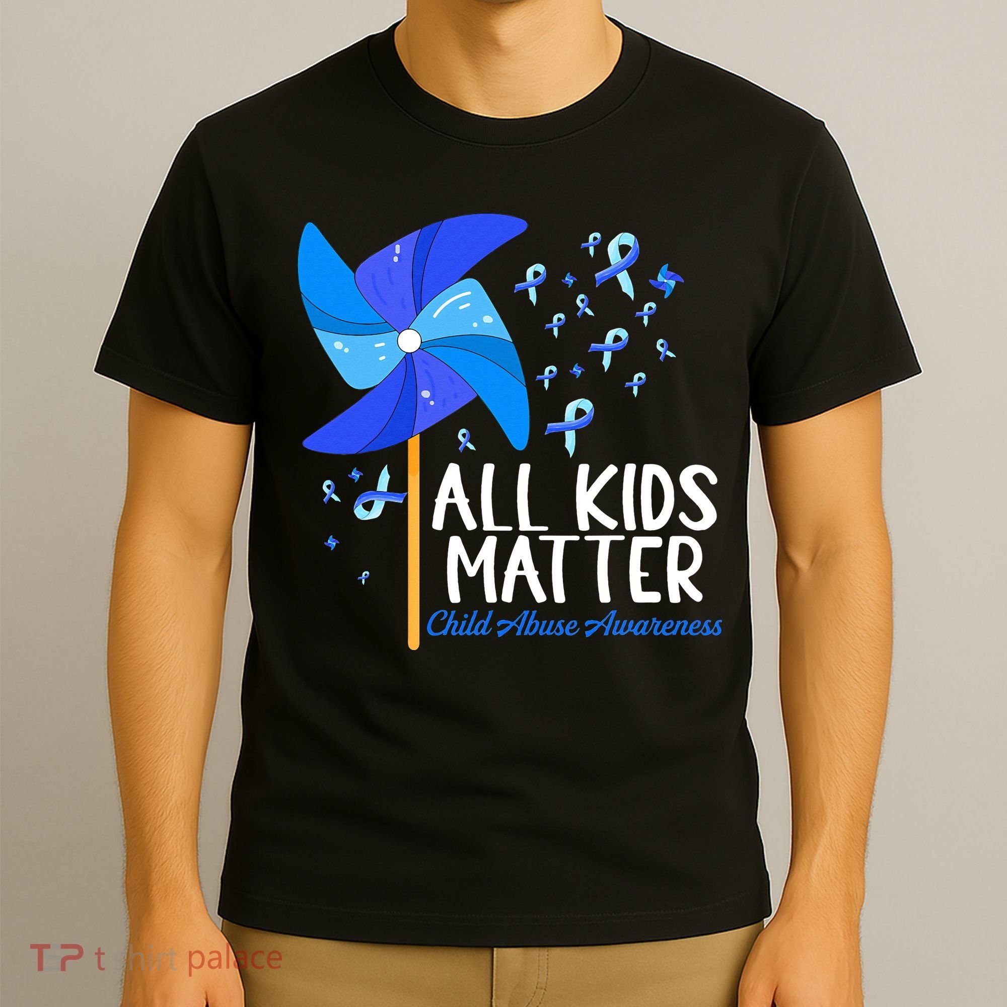 Im Their Voice Stop Child Abuse Prevention Awareness Month T-Shirt
