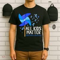 Im Their Voice Stop Child Abuse Prevention Awareness Month T-Shirt thumb 6