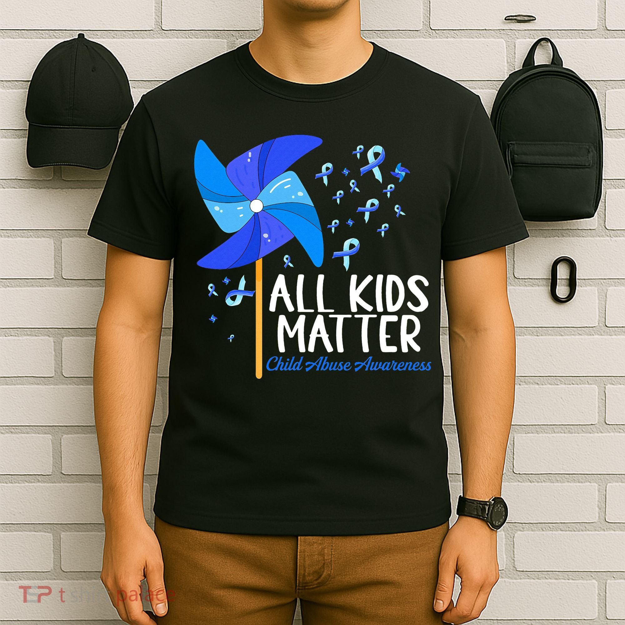 Im Their Voice Stop Child Abuse Prevention Awareness Month T-Shirt