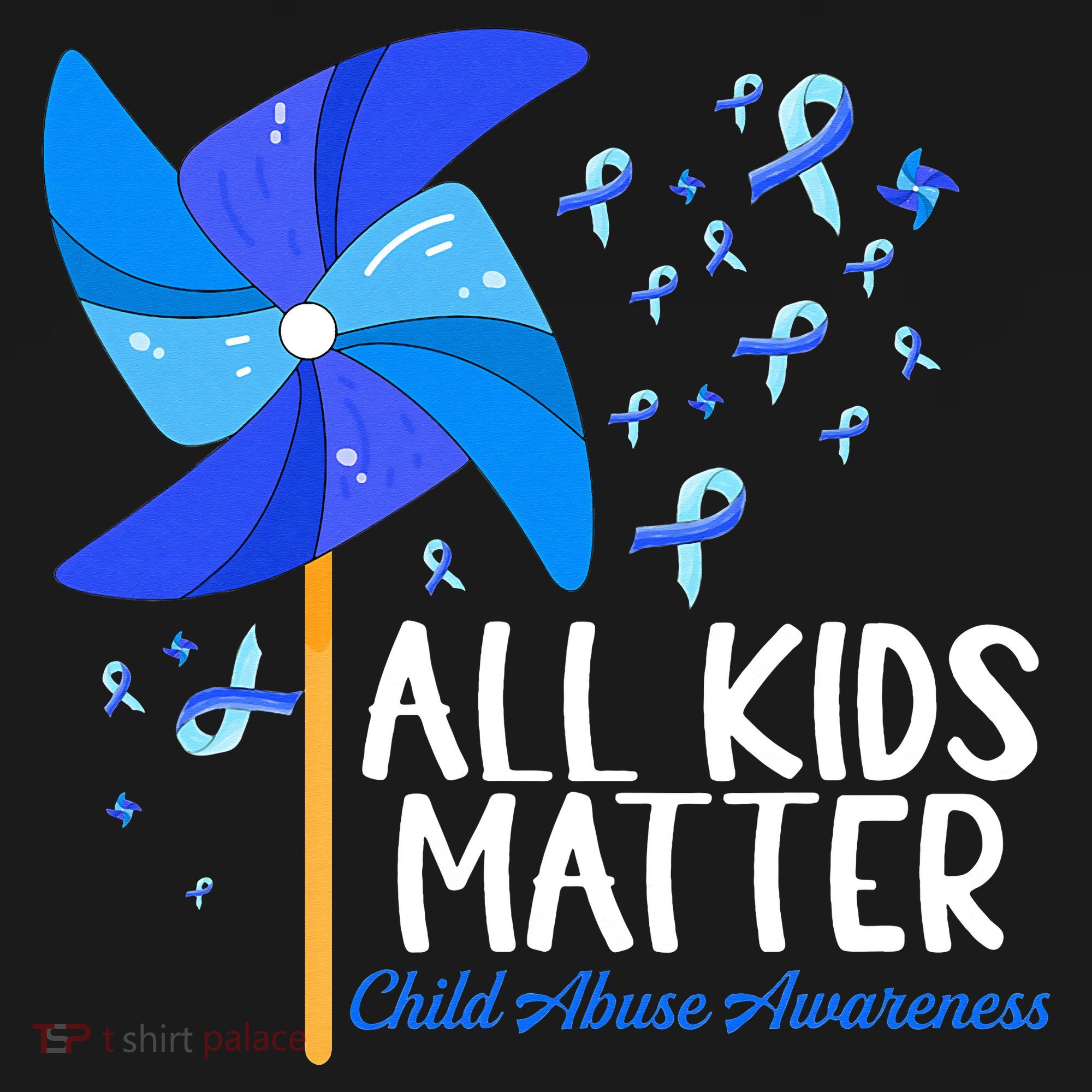 Im Their Voice Stop Child Abuse Prevention Awareness Month T-Shirt
