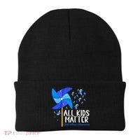 Im Their Voice Stop Child Abuse Prevention Awareness Month Beanie thumb 0