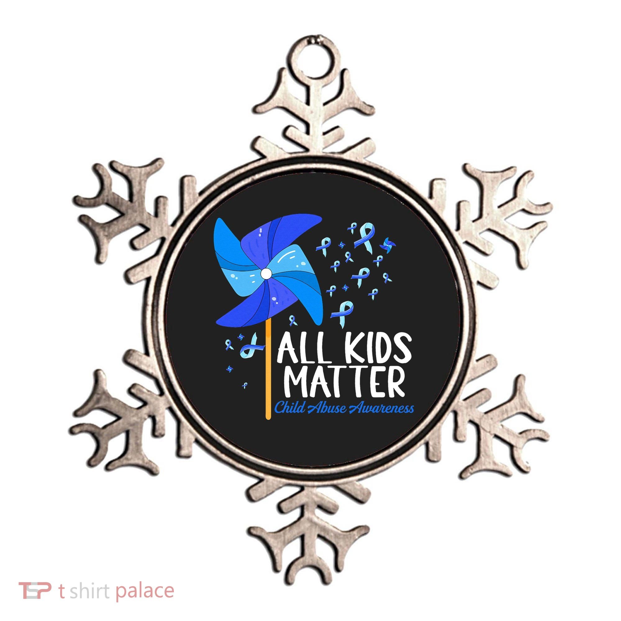 Im Their Voice Stop Child Abuse Prevention Awareness Month Ornament