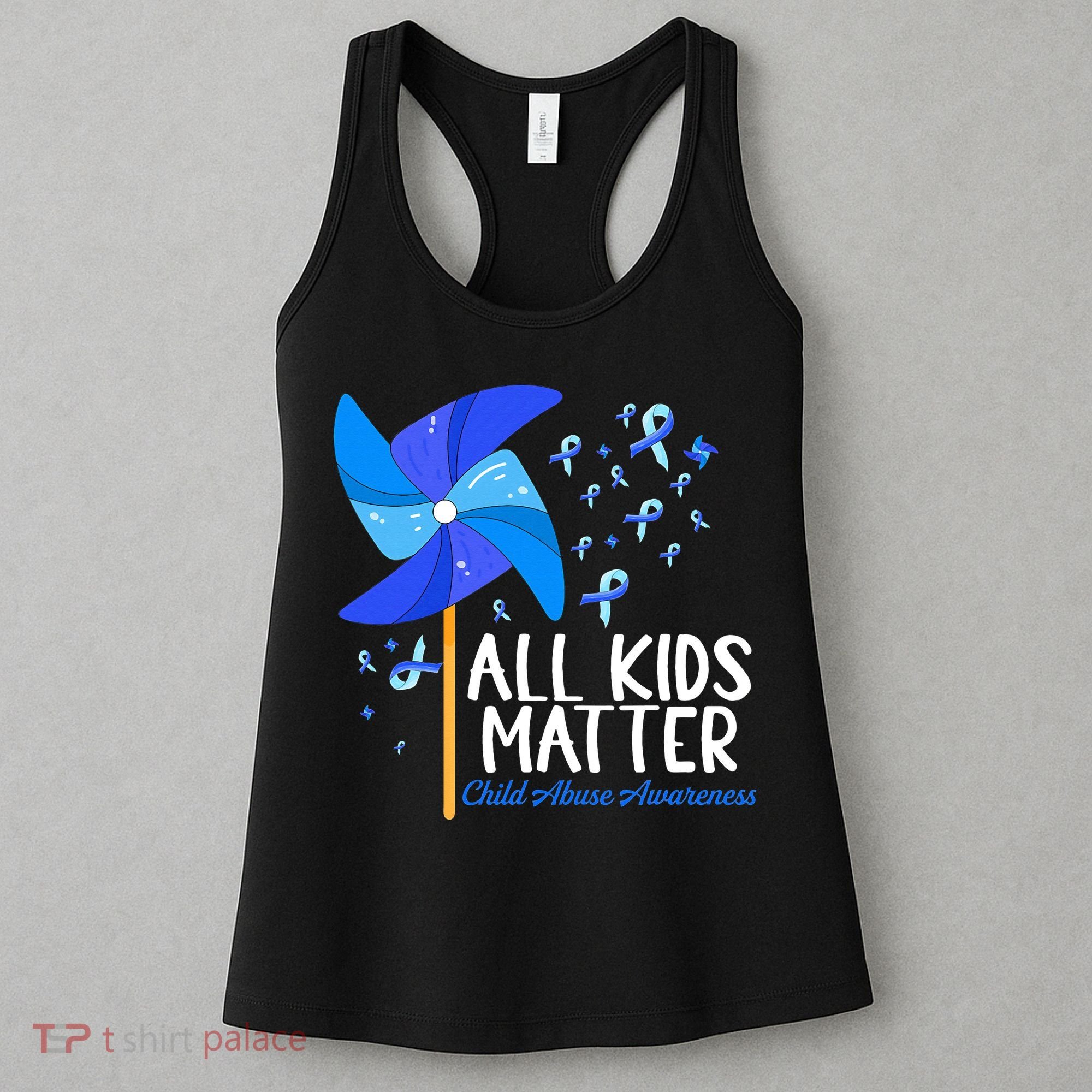 Im Their Voice Stop Child Abuse Prevention Awareness Month Women's Tank Top