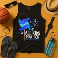 Im Their Voice Stop Child Abuse Prevention Awareness Month Tank Top thumb 4