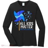 Im Their Voice Stop Child Abuse Prevention Awareness Month Women's Long Sleeve Shirt thumb 0