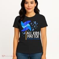 Im Their Voice Stop Child Abuse Prevention Awareness Month Women's T-Shirt thumb 4