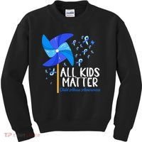 Im Their Voice Stop Child Abuse Prevention Awareness Month Kids Sweatshirt thumb 0