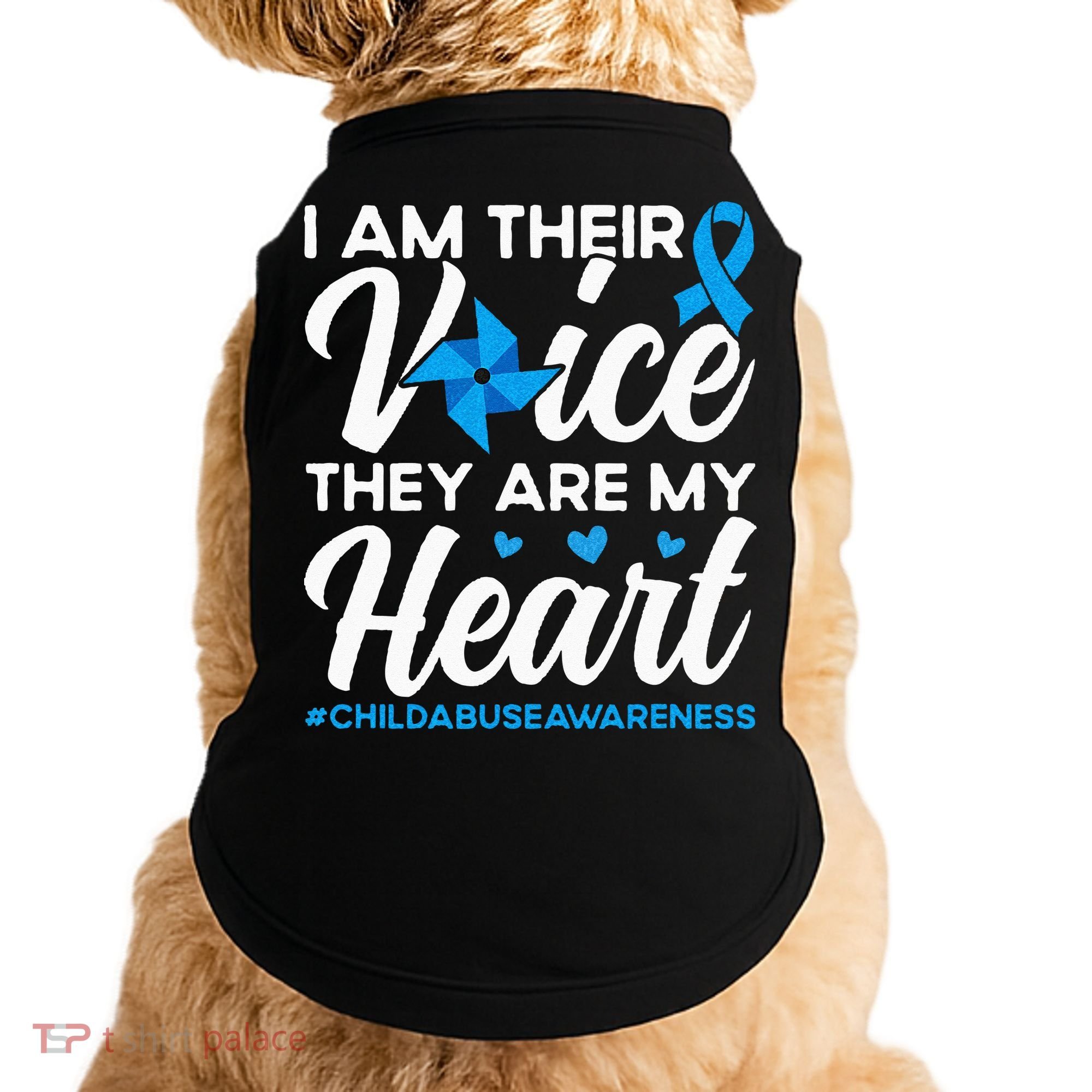 Im Their Voice Child Abuse Prevention Awareness Month Doggie Tank