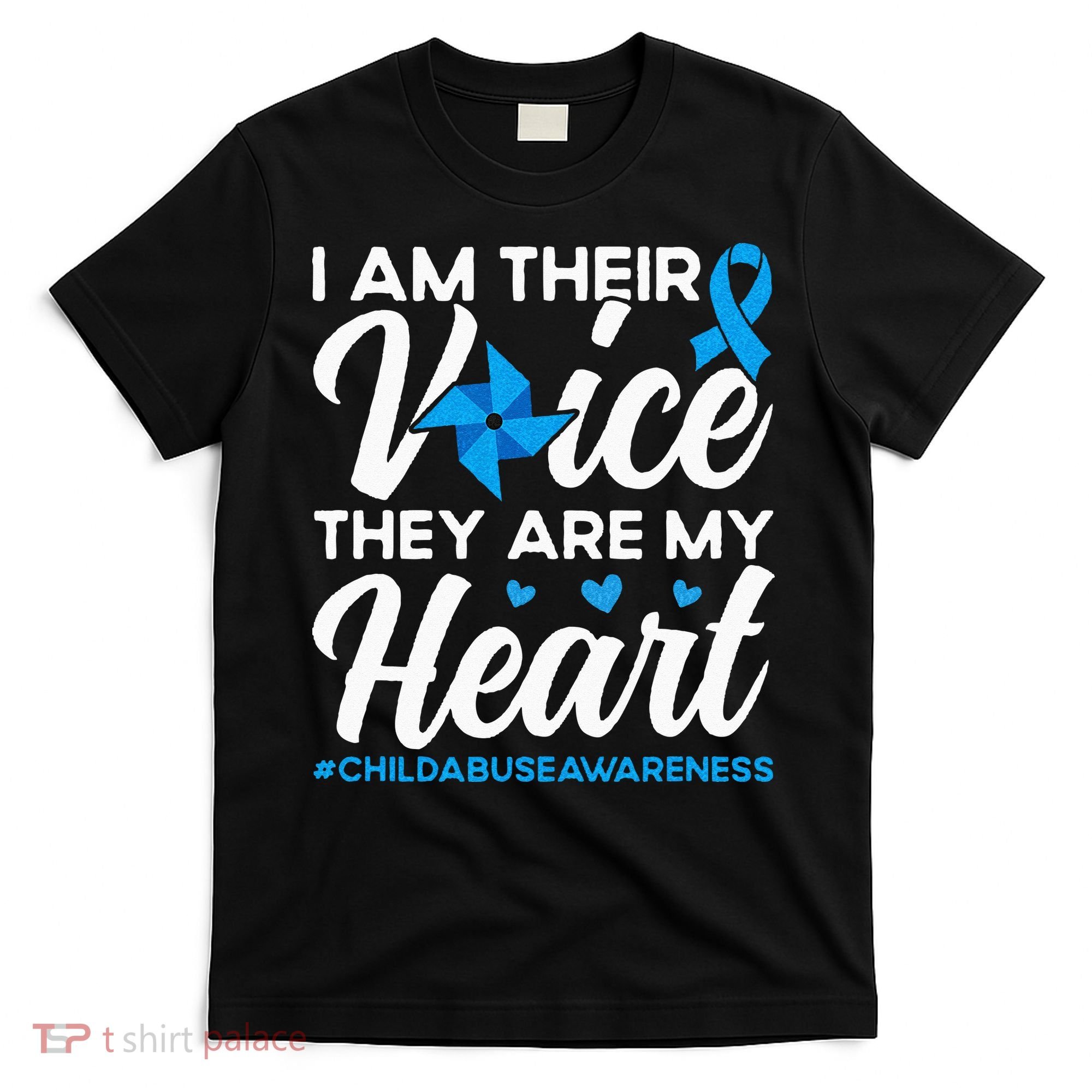 Im Their Voice Child Abuse Prevention Awareness Month T-Shirt