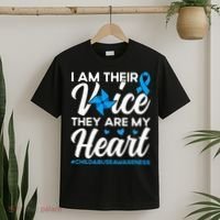 Im Their Voice Child Abuse Prevention Awareness Month T-Shirt thumb 2