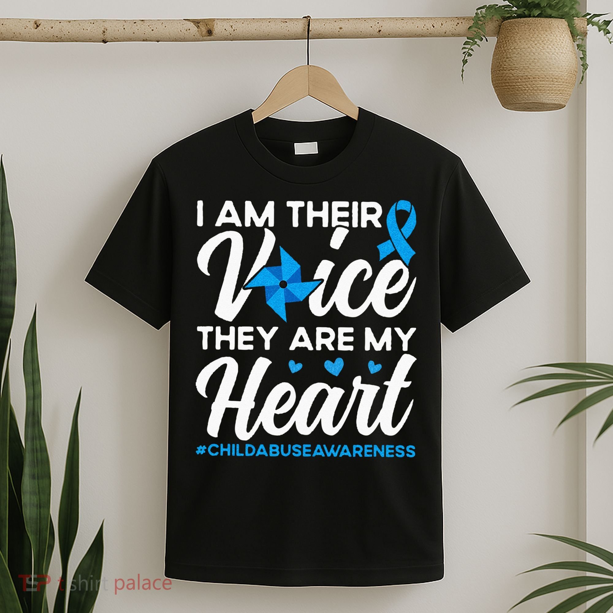Im Their Voice Child Abuse Prevention Awareness Month T-Shirt