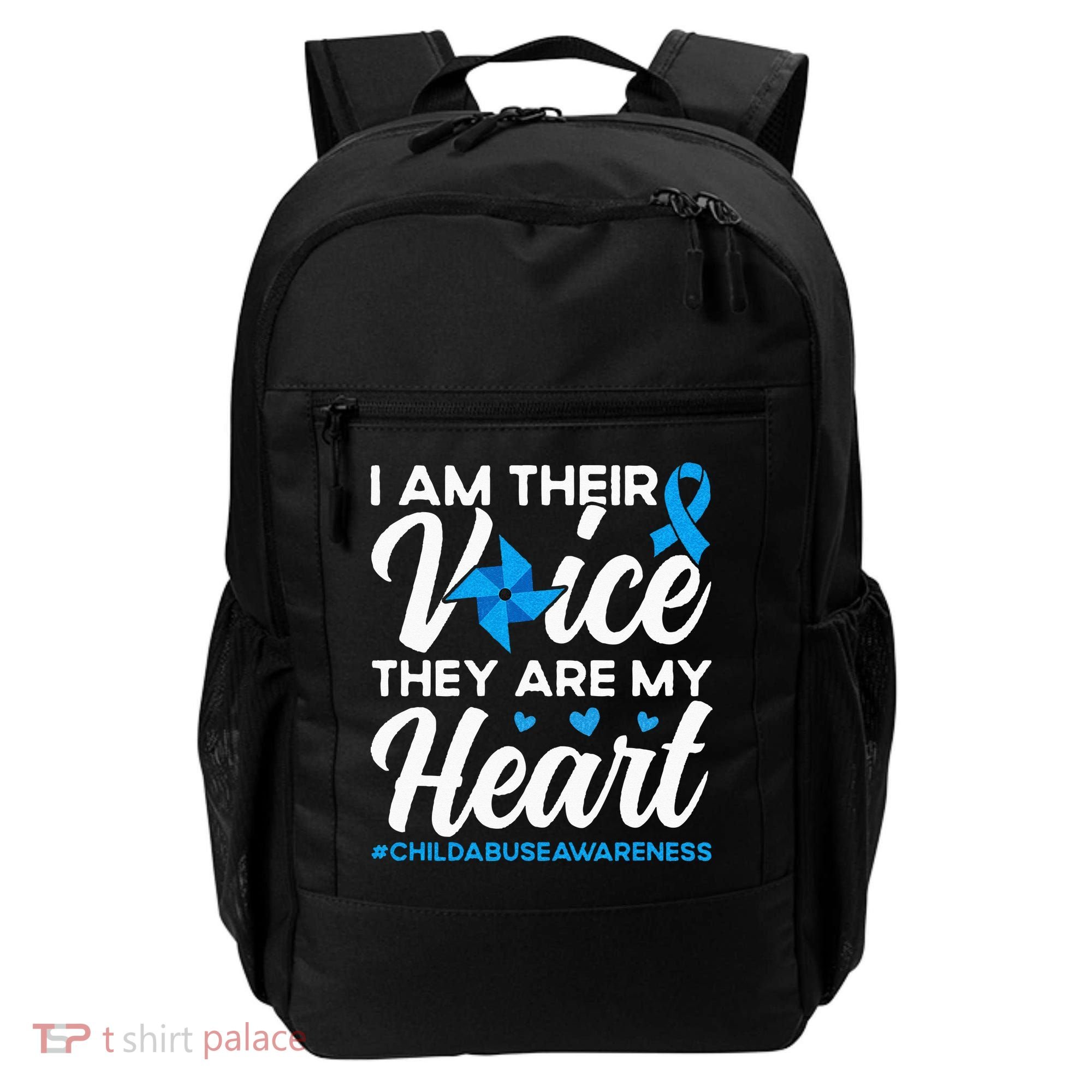 Im Their Voice Child Abuse Prevention Awareness Month Backpack
