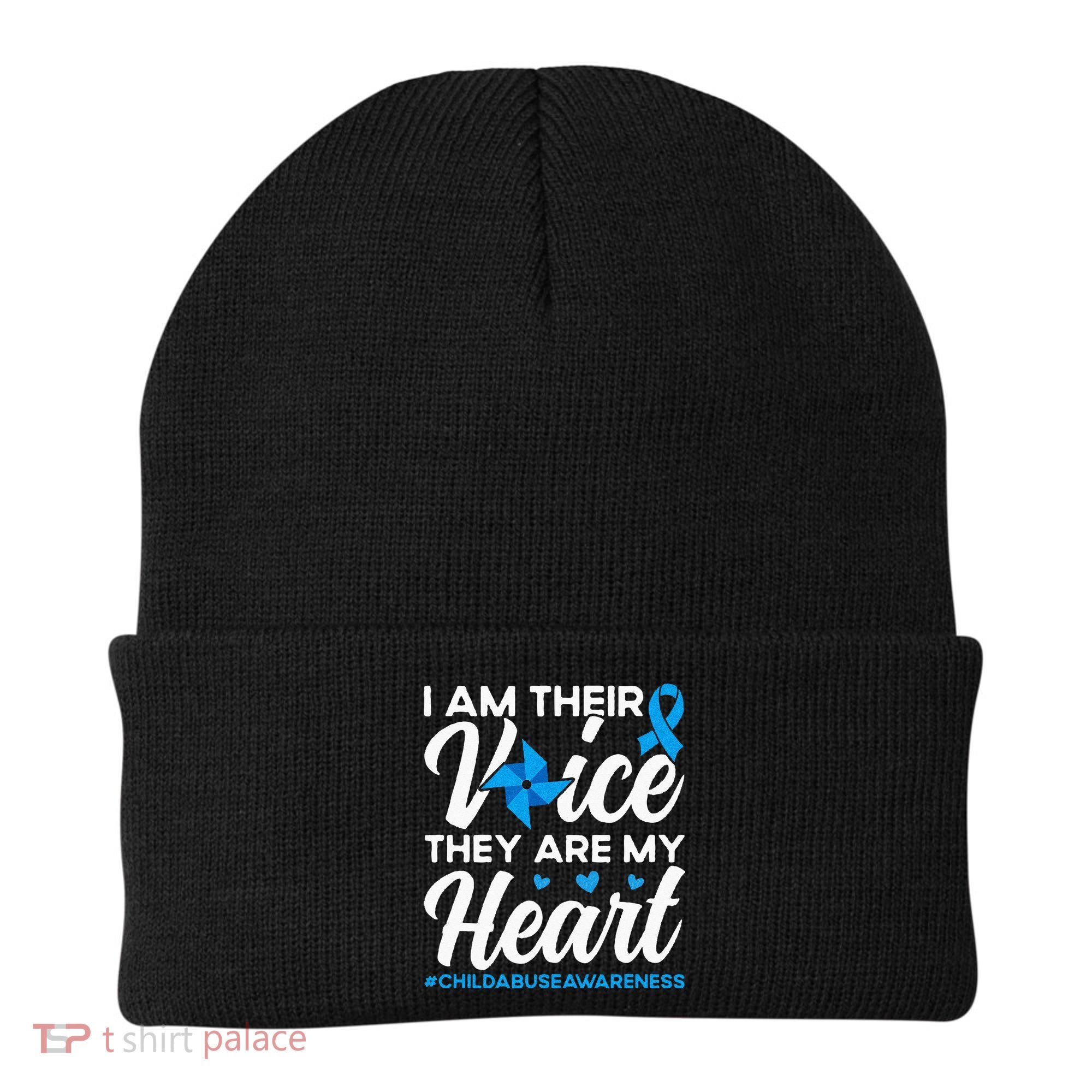 Im Their Voice Child Abuse Prevention Awareness Month Beanie