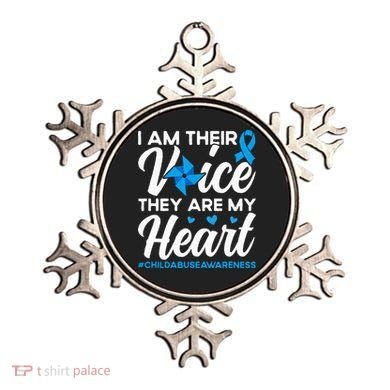 Im Their Voice Child Abuse Prevention Awareness Month Ornament