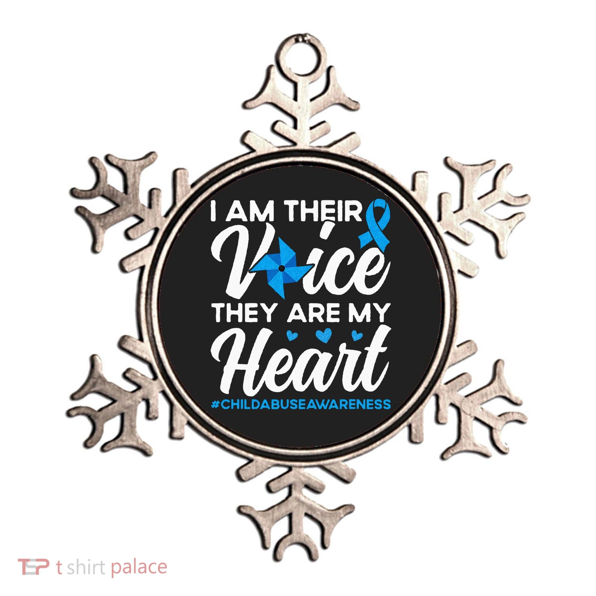 Im Their Voice Child Abuse Prevention Awareness Month Ornament