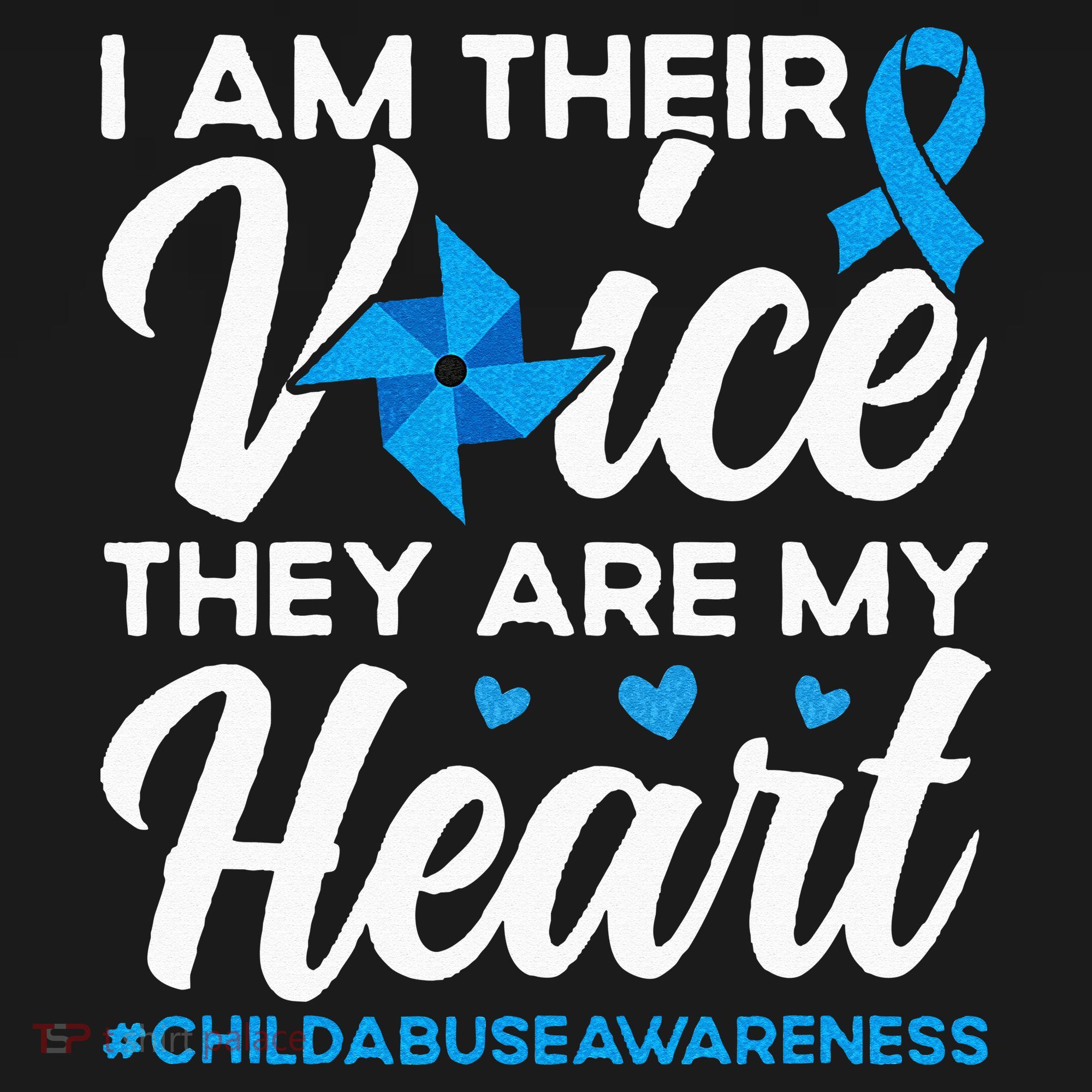 Im Their Voice Child Abuse Prevention Awareness Month Women's Tank Top