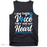 Im Their Voice Child Abuse Prevention Awareness Month Tank Top thumb 0