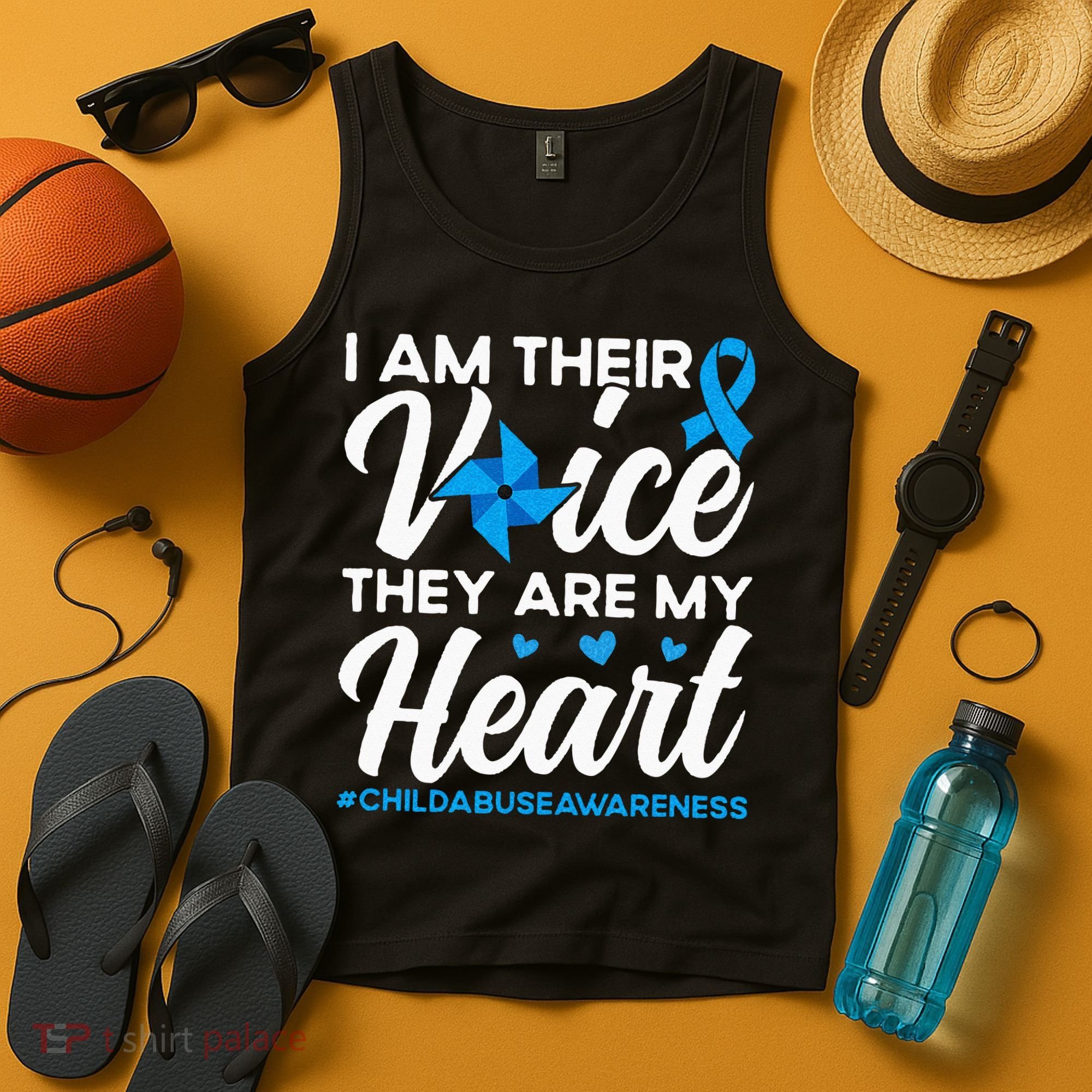 Im Their Voice Child Abuse Prevention Awareness Month Tank Top
