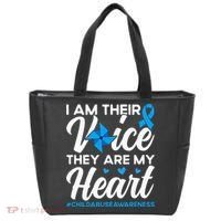 Im Their Voice Child Abuse Prevention Awareness Month Tote Bag thumb 0