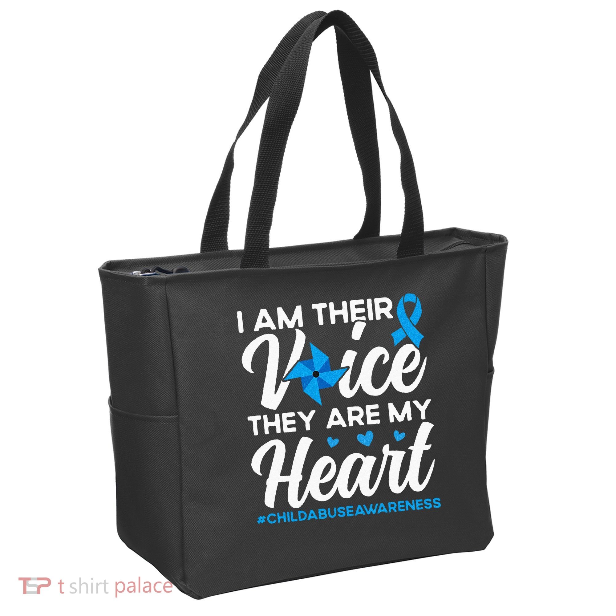 Im Their Voice Child Abuse Prevention Awareness Month Tote Bag