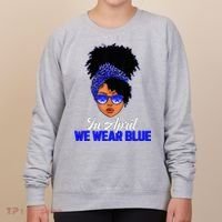 I'm Their Voice Child Abuse Prevention Awareness Month Women's Sweatshirt thumb 0